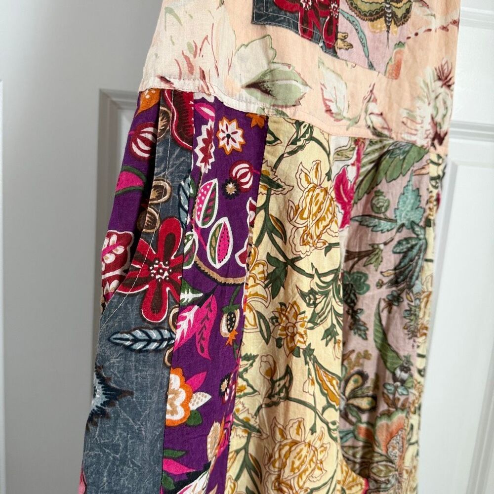 Boutique patch work jumpsuit - Picture 8 of 11